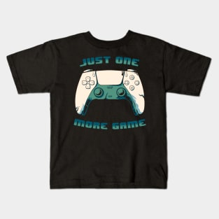 JUST ONE MORE GAME 5th version Kids T-Shirt